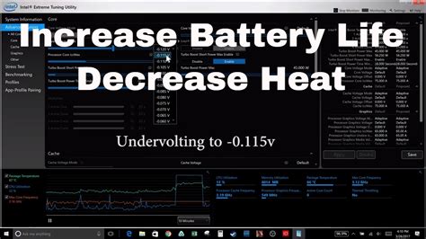 How To Undervolt Your CPU Any Laptop Or PC YouTube