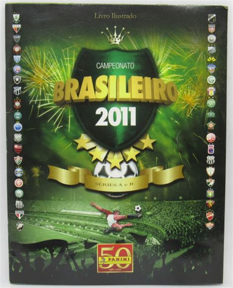 Álbum Campeonato Brasileiro 2011 Panini Incompleto l