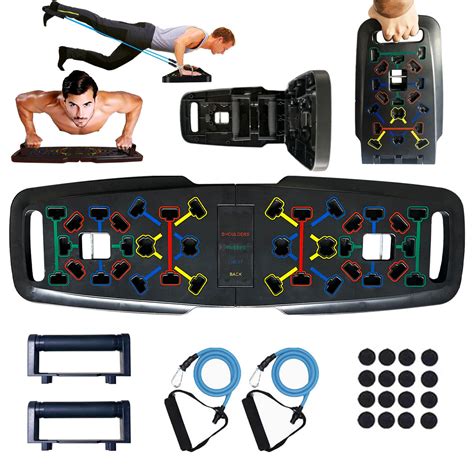 Folding Multifunctional Gym Foldable Fitness Abdomen Push Up Rack Board