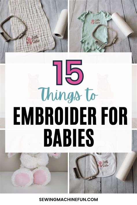 15 Embroidered Baby T Ideas For Boys And Girls