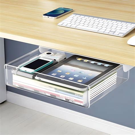 Large Under Desk Table Drawer Storage Organizer A Desk Accessories