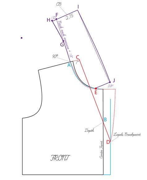 How To Draft A Collar Pattern At Brittany Beatrice Blog