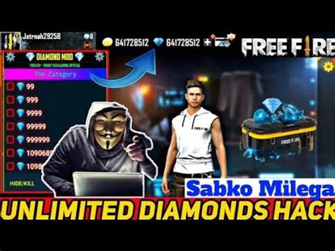 Free Fire Diamonds Hack Free Fire Diamond How To Free Fire