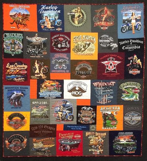 Harley Davidson T Shirt Quilts Must Have Features