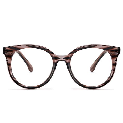 Geraldine Round Leopard Glasses - Aoolia.com