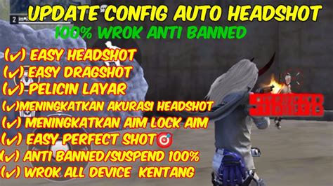 Cheat Aim Super Brutal Vvip Update Config Auto Headshot Ff Anti