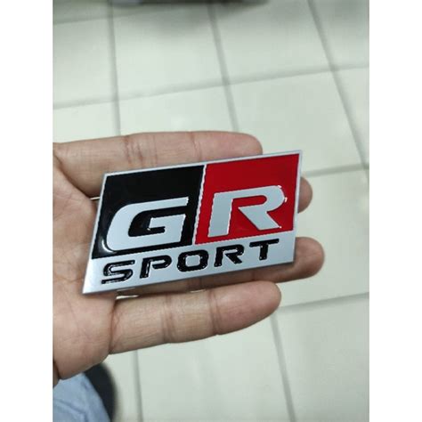 Jual Emblem Logo Gr Sport Toyota Raize Belakang Variasi Hiasan