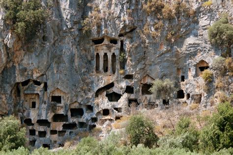 Lycian Tombs And Kaunos Ruins A Stop In Dalyan