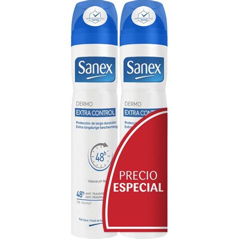 Desodorante Dermo Extra Control 2 Spray 200 Ml SANEX Supermercado