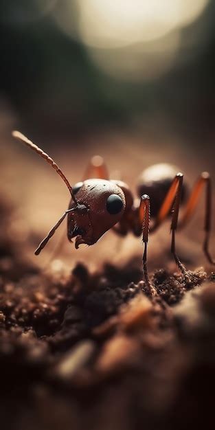 Free Photo | Realistic ant in nature