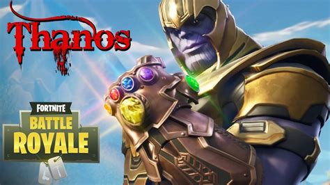 Fortnite: Avengers Infinity War Event: Thanos Gameplay! - YouTube