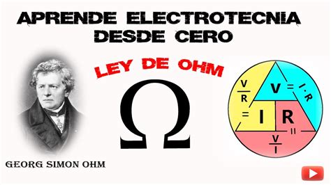 Electrotecnia Basica Ley De Ohm Youtube