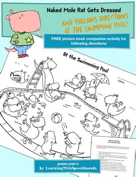 Naked Mole Rat Follows Directions At The Swimming Pool TPT