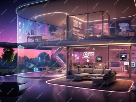 Premium Photo | Seamless Smart Home Automation AI Generated