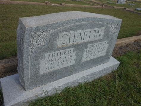 James Boney Chaffin Sr Find A Grave Memorial