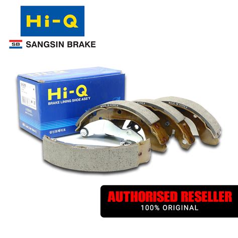 Hi Q Rear Brake Shoes By Sangsin For Chevrolet Aveo Spark