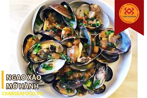 5 Món Ăn Ngon Từ Ngao Biển | Cách Chế Biến Ngao Biển | Crab Seafood