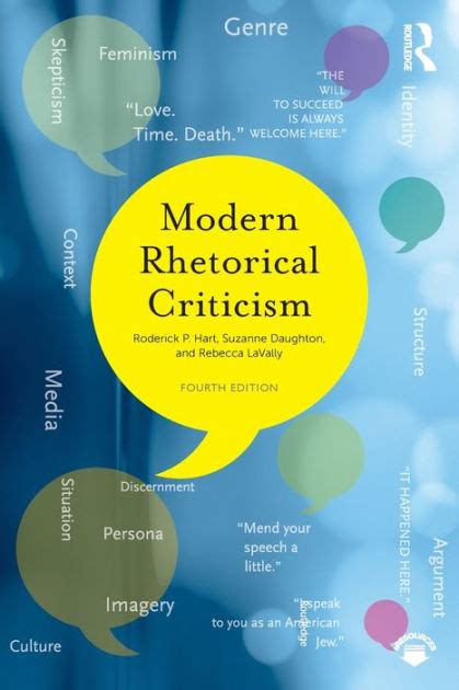 Modern Rhetorical Criticism Edition By Roderick P Hart Suzanne M