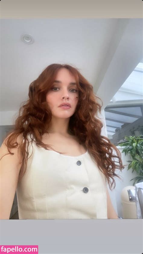 Olivia Cooke Livkatecooke Nude Leaked Photo Fapello