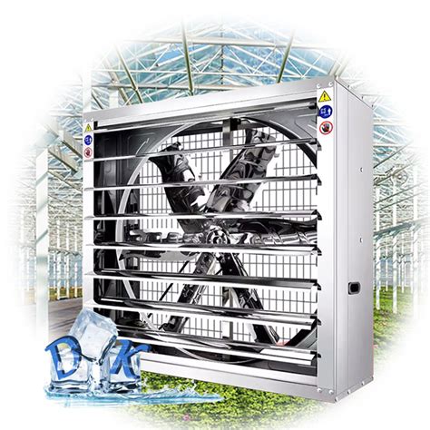 Push Pull Plant Ventilation Warehouse Poultry Fan Exhaust For Poultry