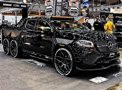 Mercedes X Class 6x6 Carlex Widebody Kit Extreme Pickup Auto Lux