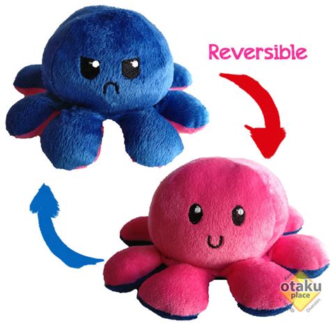 Pulpo Reversible Rosa Azul Otaku Place Regalos