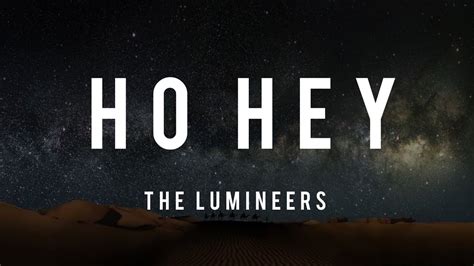 The Lumineers Ho Hey Lyrics Youtube