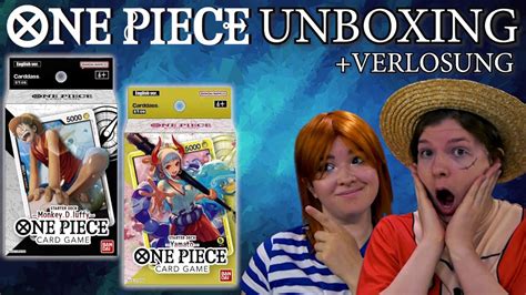 One Piece Monkey D Luffy Yamato Starter Deck Opening Deutsch One