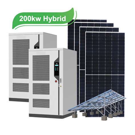 Kw Kw Kw Kw Hybrid Solar Power System Jmhpower