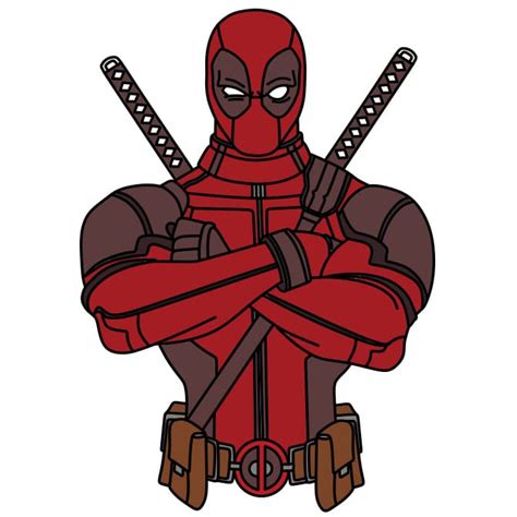 Desenhando Deadpool Passo14