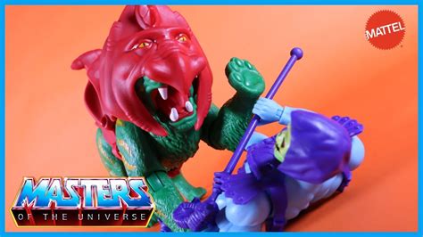 Masters Of The Universe Origins BATTLE CAT Action Figure Review YouTube