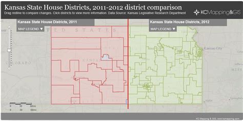 Redistricting Before And After Ii Kansas State House Districts Kc