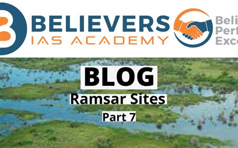 Wetlands In India Archives Believers Ias Academy