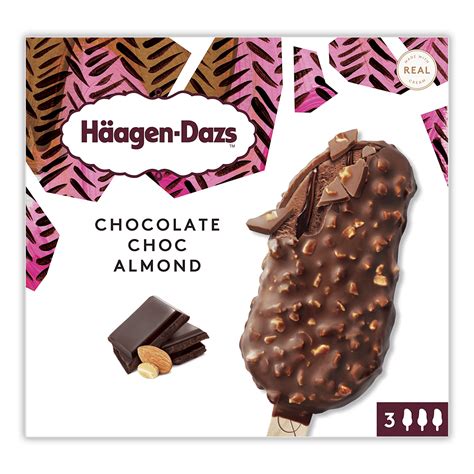 Chocolate Choc Almond Stickbar Multipack H Agen Dazs