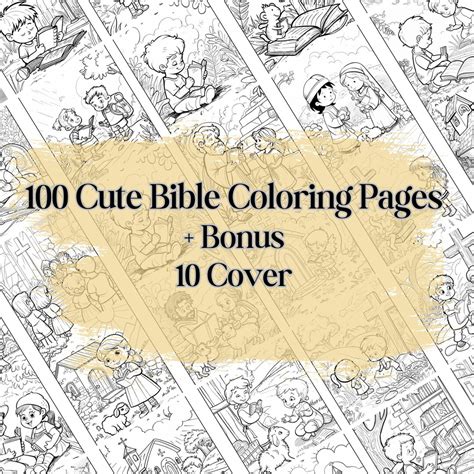 Bible Coloring Book, Kids Coloring Book, Kids Bible Coloring, Bible Coloring Pages, Bible ...