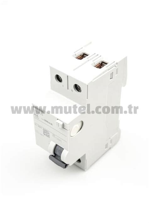 Siemens 1x25A 300MA Kaçak Akım Koruma Rölesi 5SV5612 6 Mutel