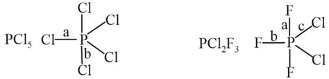 Determine The Number Of Species Having Only Two Types Of Bond Length Pcl5pcl2f3h2ochcl3o3