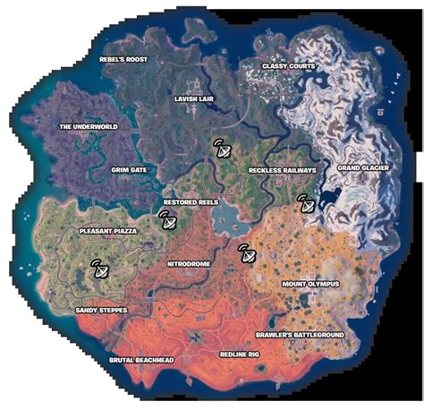 Every Storm Forecast Tower Location in Fortnite Chapter 5 Season 3