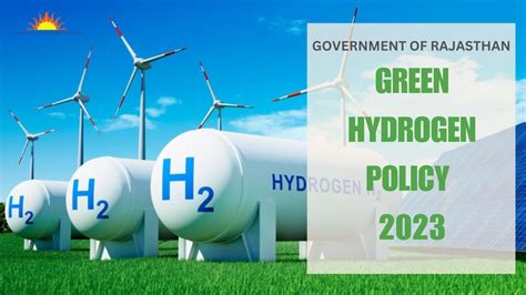 Unlocking The Future Rajasthans Green Hydrogen Policy 2023 Explained