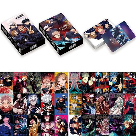 Buy Pretocter 30 Pcs Jujutsu Kaisen Photocards Jujutsu Kaisen Lomo