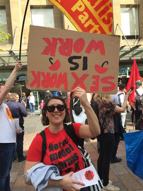 Sex Workers Unite SWARM And SCOTPEP March At Glasgow Mayday SWARM