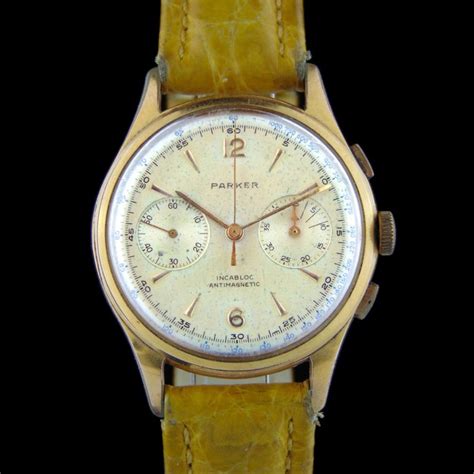 Parker Chronograph Cal Venus No Reserve Price Catawiki