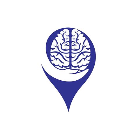 Cr Ation De Logo Vectoriel De Soins Du Cerveau Vecteur Premium