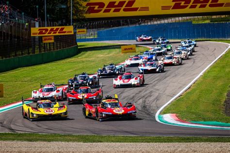 Wec Divulga Calend Rio Le Mans Conflita F Quando Ser Sp