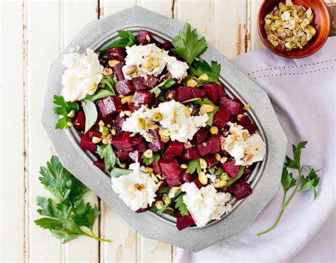 Marinated Beet Salad With Whipped Goat Cheese Recipe - NYT Cooking