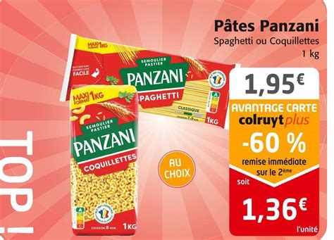 Promo Panzani P Tes Chez Colruyt