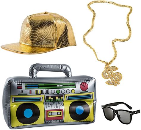 Rapper Costume Singer Costumes Hip Hop Costumes Halloween Costumes