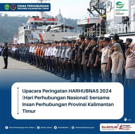 Upacara Peringatan HARHUBNAS 2024 Hari Perhubungan Nasional Bersama