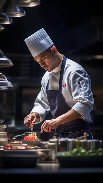 Premium Photo | CloseUp of a Chef Cooking