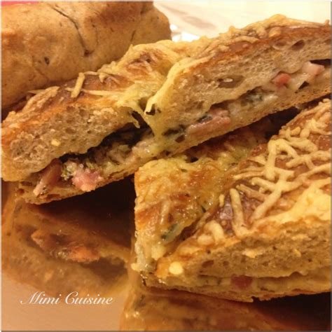 Fougasse Lardon Roquefort Recette Thermomix Mimi Cuisine